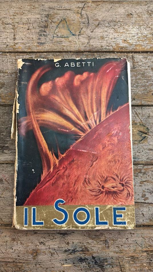 Il sole - Giorgio Abetti - copertina