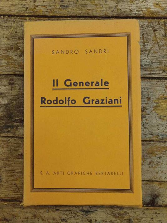 Il generale Rodolfo Graziani - copertina