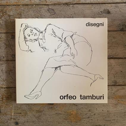 Orfeo Tamburi. Disegni - copertina