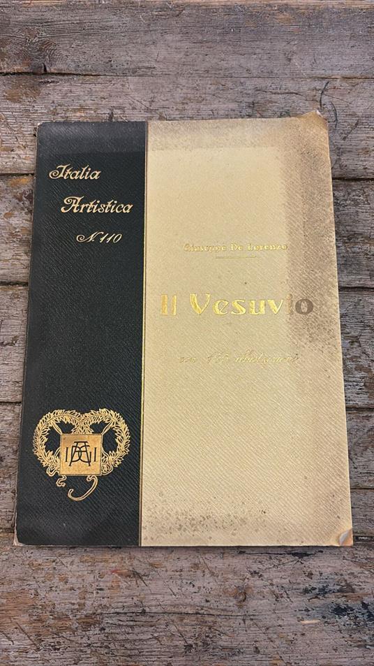 Il Vesuvio - Giuseppe De Lorenzo - copertina
