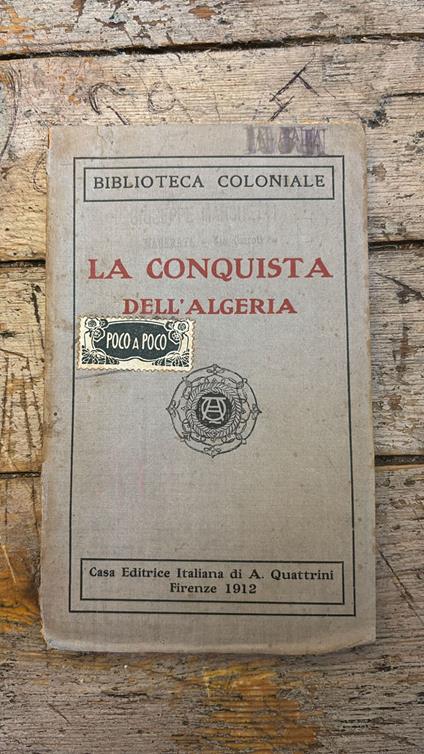 La conquista dell'Algeria - copertina