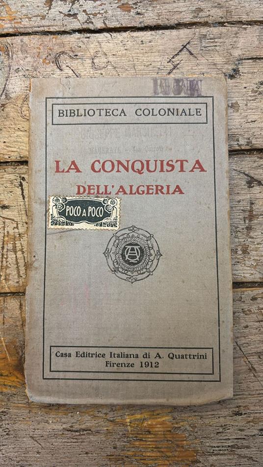 La conquista dell'Algeria - copertina