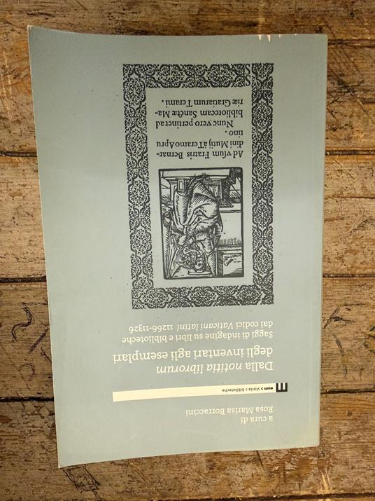 Dalla notitia librorum degli inventari agli esemplari - copertina