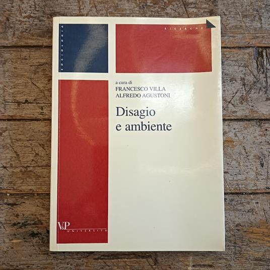 Disagio e ambiente - copertina