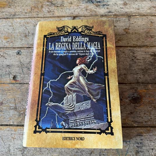 La regina della magia - David Eddings - copertina