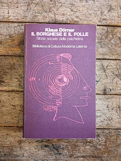 Il borghese e il folle - Klaus Dörner - copertina