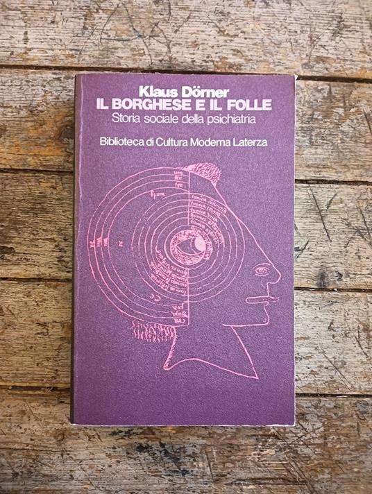 Il borghese e il folle - Klaus Dörner - copertina