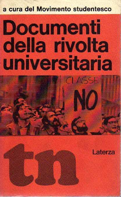 Documenti Della Rivolta Universitaria - copertina