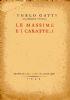 Le massime e i caratteri - copertina