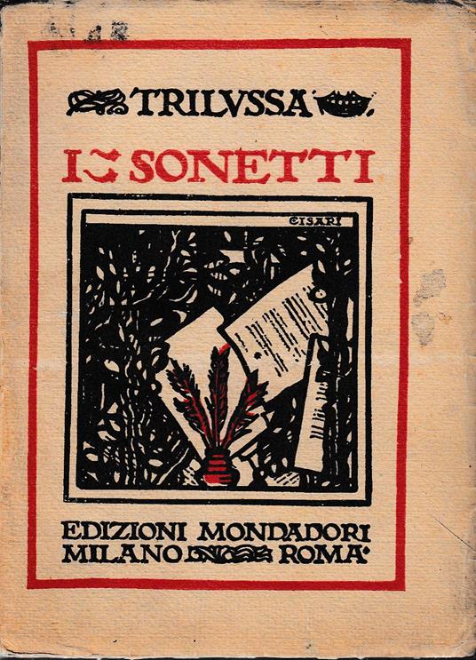 I sonetti - copertina