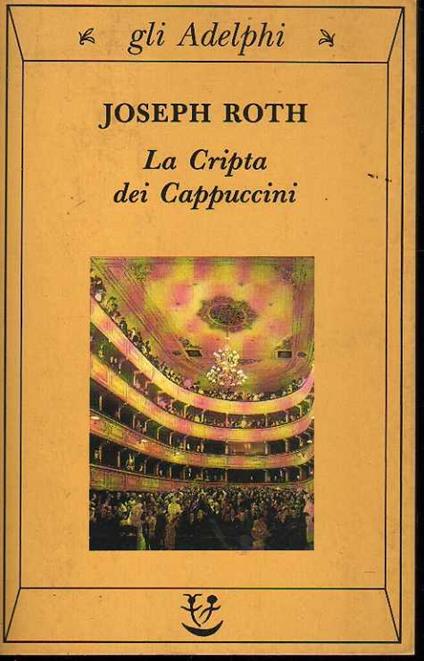 La cripta dei cappuccini - Joseph Roth - copertina