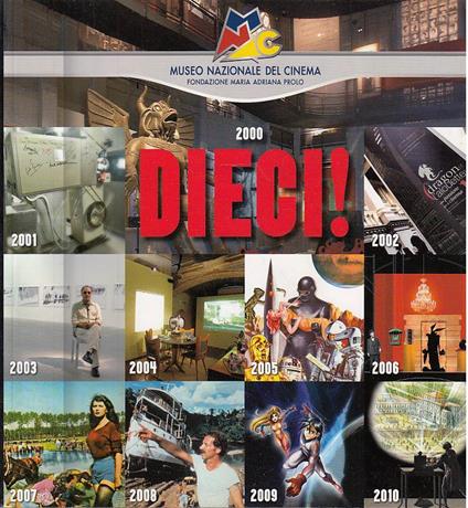 Dieci! - Alberto Barbera - copertina