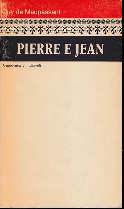 Pierre E Jean - Guy de Maupassant - copertina