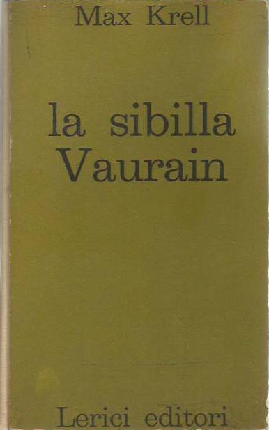 La sibilla Vaurain - copertina