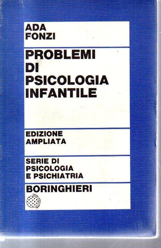 Problemi di psicologia infantile - copertina