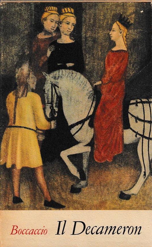 Il Decameron - Giovanni Boccaccio - copertina