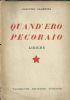 Quand'ero pecoraio. Liriche - copertina
