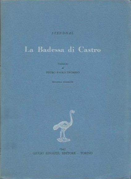 La Badessa di Castro - copertina