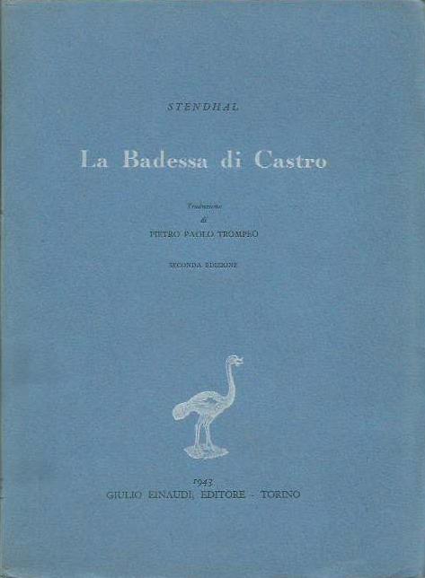 La Badessa di Castro - copertina