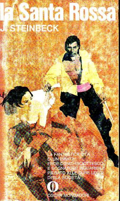 La Santa Rossa - John Steinbeck - copertina