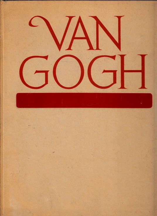 Vincent Van Gogh - Jacques Combe - copertina