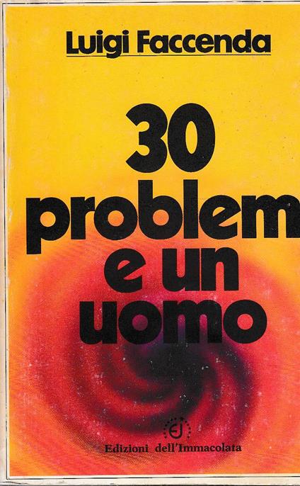 30 Problemi E Un Uomo - copertina