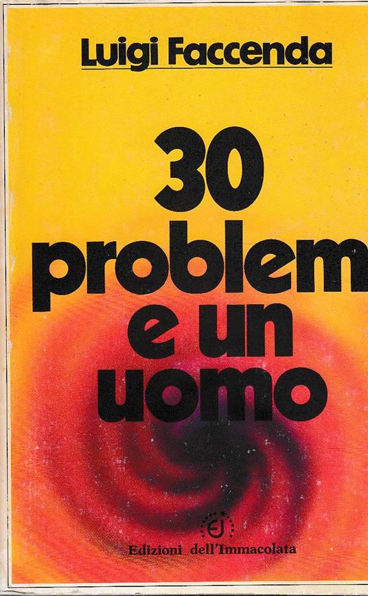 30 Problemi E Un Uomo - copertina