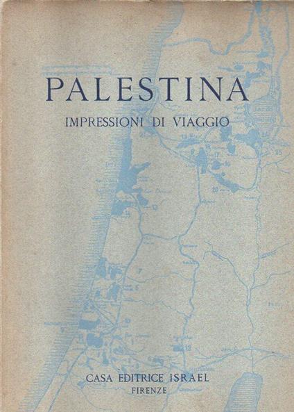 Palestina. Impressioni di viaggio - copertina