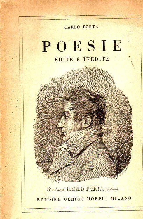 Poesie edite e inedite - copertina