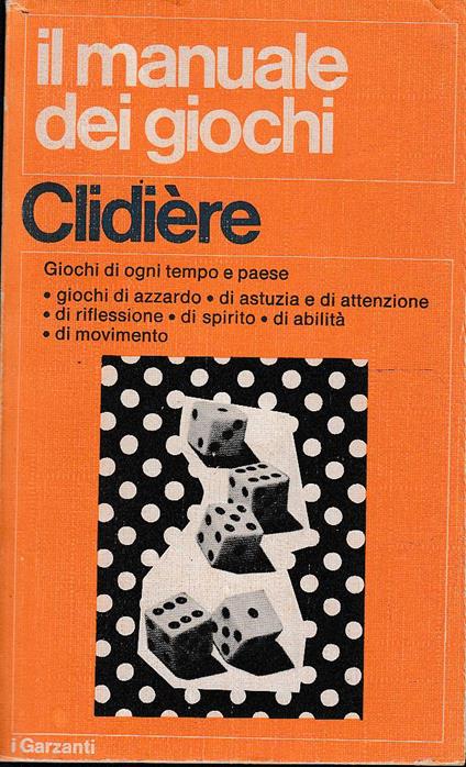 Il manuale dei giochi - copertina