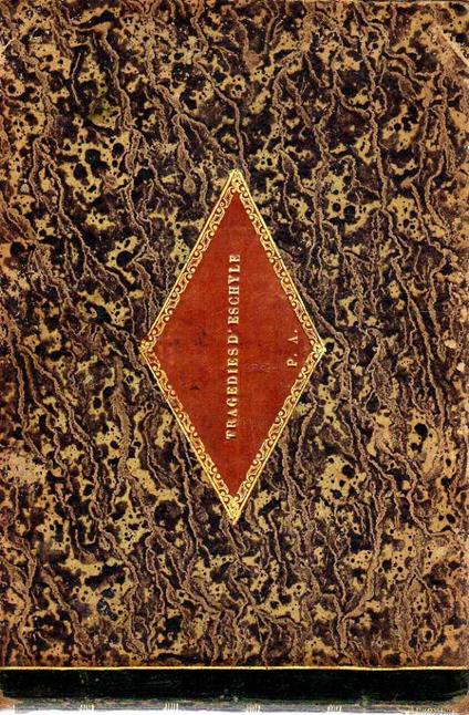 Tragédies d'Eschyle gravée par reveil d'après - copertina