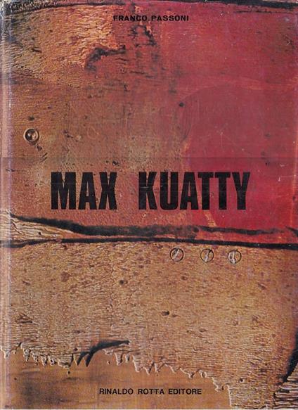 Max Kuatty - copertina