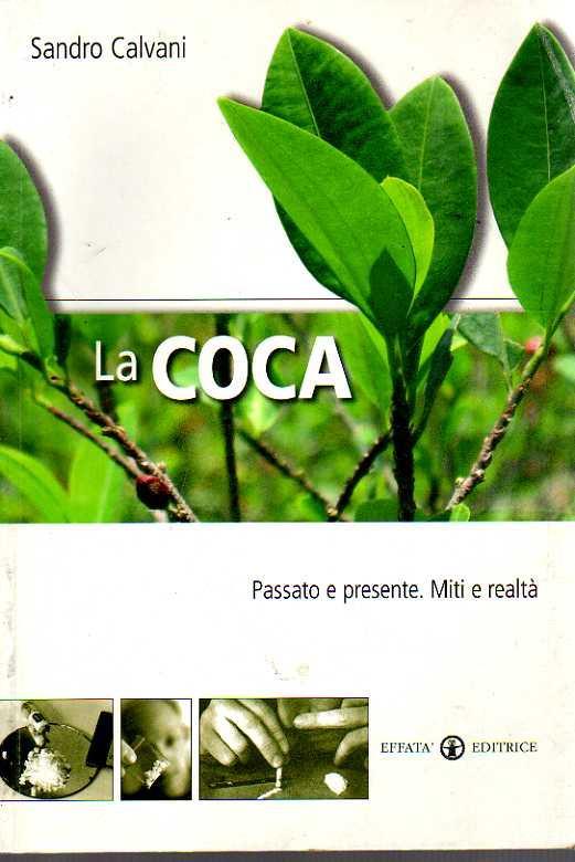 La coca. Passato e presente. Miti e realtà - Sandro Calvani - copertina