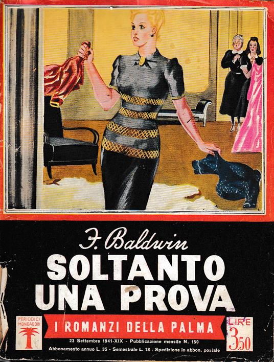 Soltanto una prova - copertina