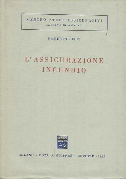 L'assicurazione incendio - copertina