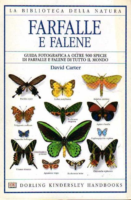 Farfalle E Falene - David Carter - copertina