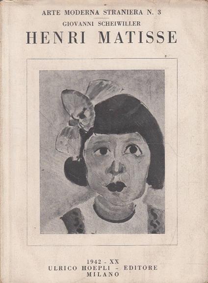Henri Matisse - copertina