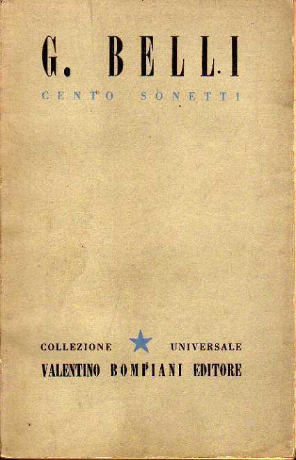 Cento sonetti - copertina