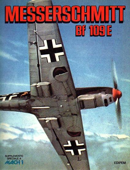 Messerschmitt Bf 109 E - copertina