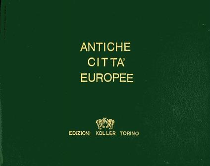 Antiche città europee - copertina