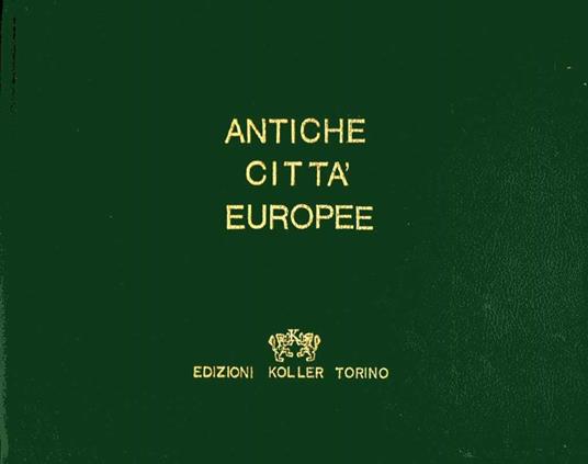 Antiche città europee - copertina