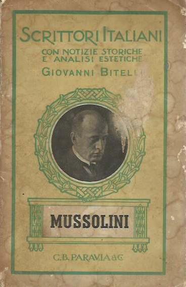 Benito Mussolini - copertina