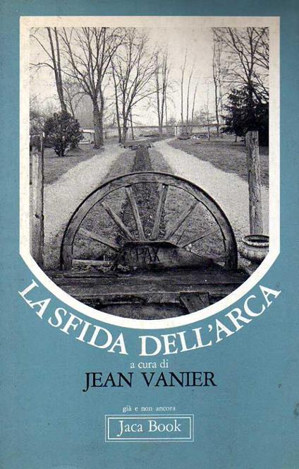 La sfida dell'arca - Jean Vanier - copertina