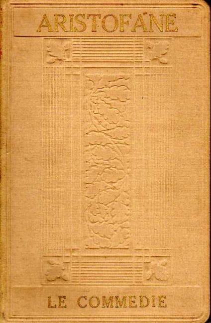 Le commedie, vol.2 - Aristofane - copertina