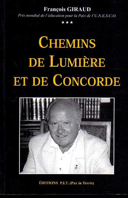 Chemins de lumière et de concorde - copertina