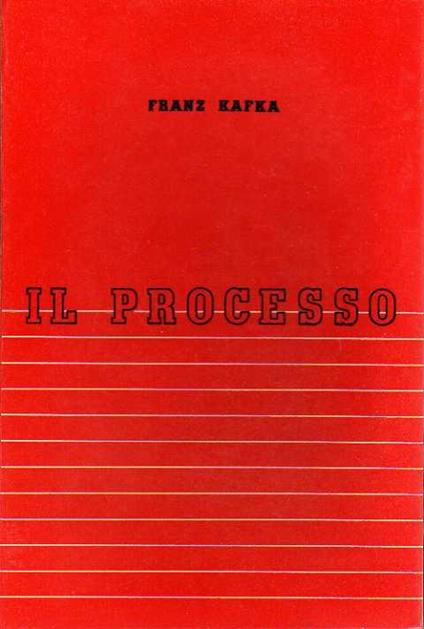 Il Processo - Franz Kafka - copertina