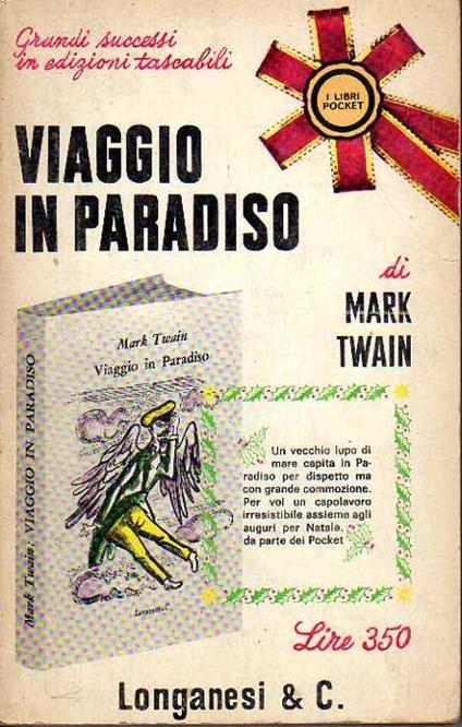 Viaggio in paradiso - Mark Twain - copertina