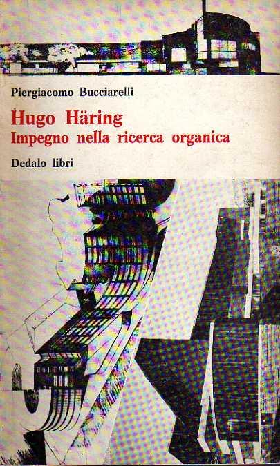 Hugo Haring Impegno nella ricerca organica - copertina