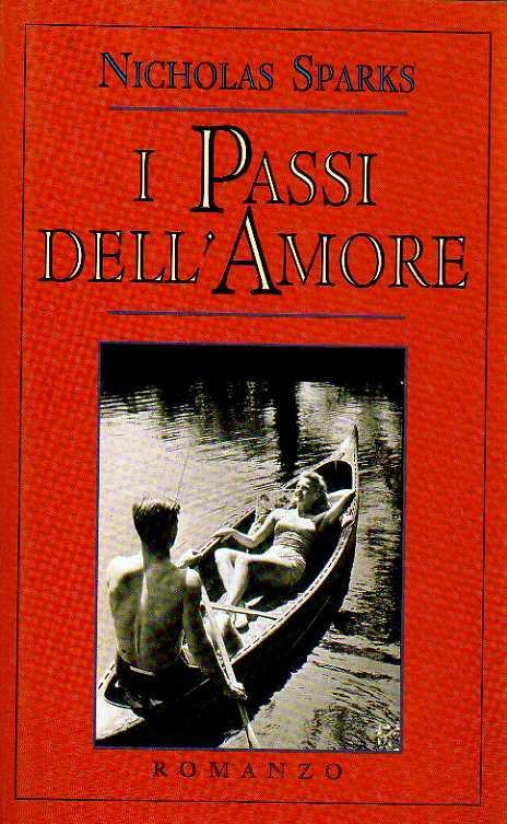 I passi dell'amore - Nicholas Sparks - copertina