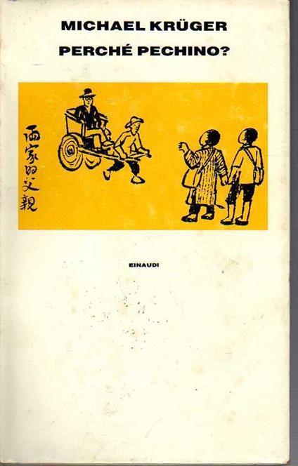 Perchè Pechino? - Michael Krüger - copertina